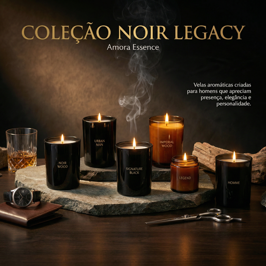Coleção Noir Legacy – Linha Masculina