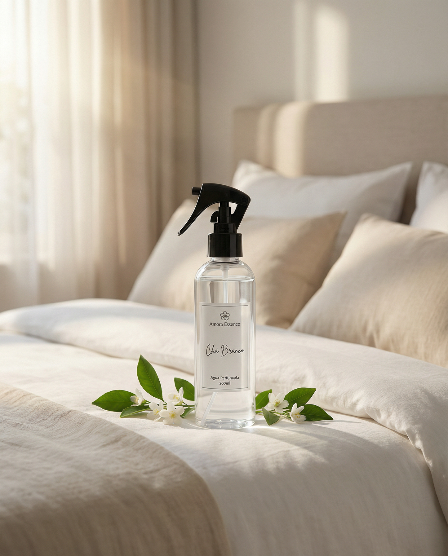 Água Perfumada Para Tecidos e Lençóis 200ml