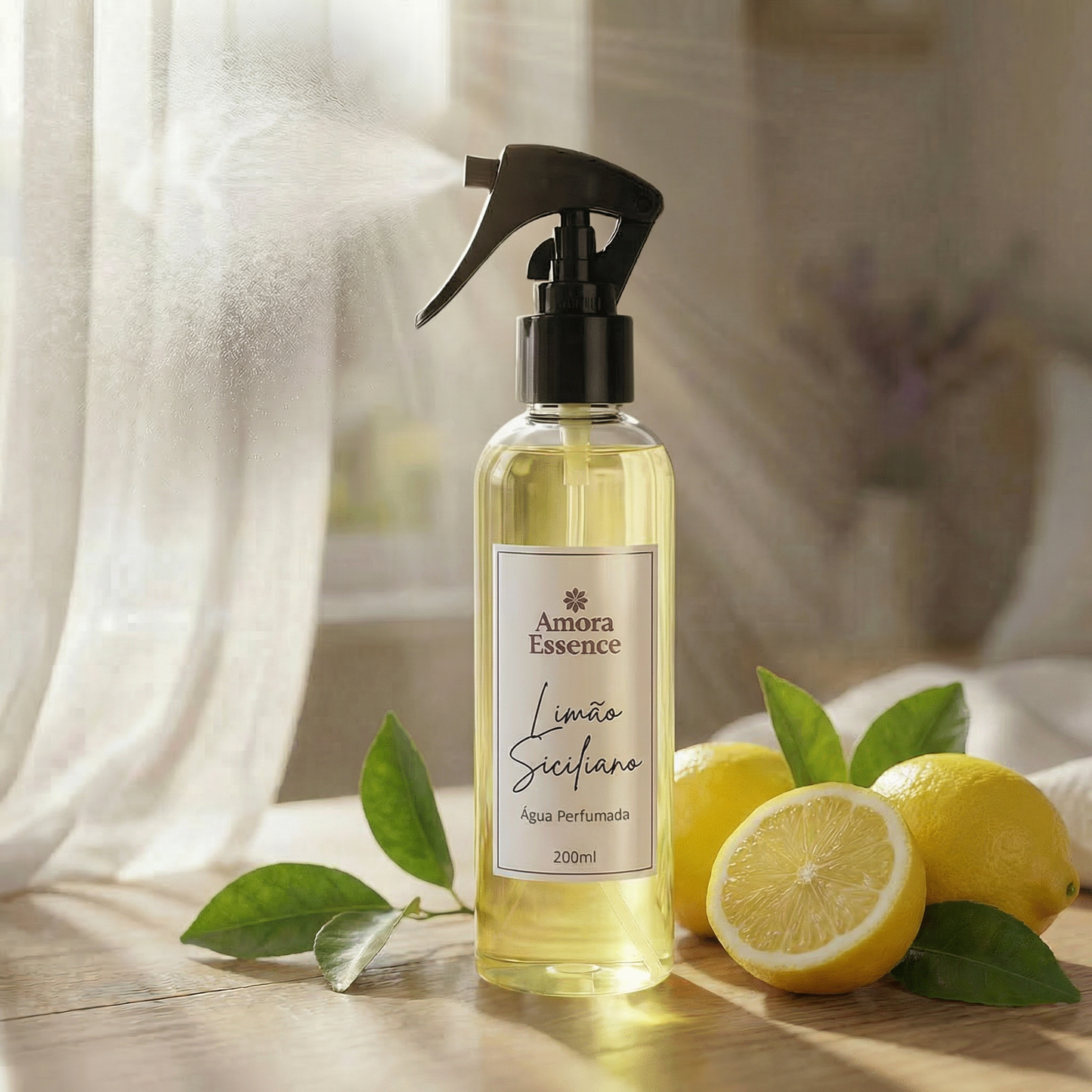 Água Perfumada Para Tecidos e Lençóis 200ml