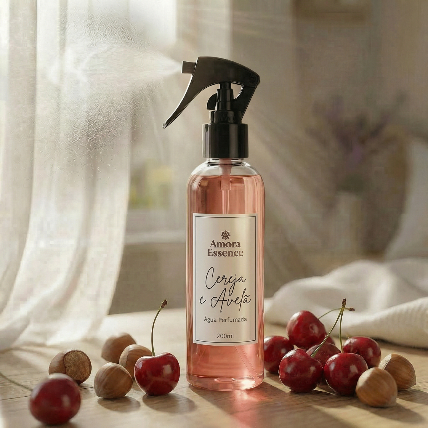 Água Perfumada Para Tecidos e Lençóis 200ml