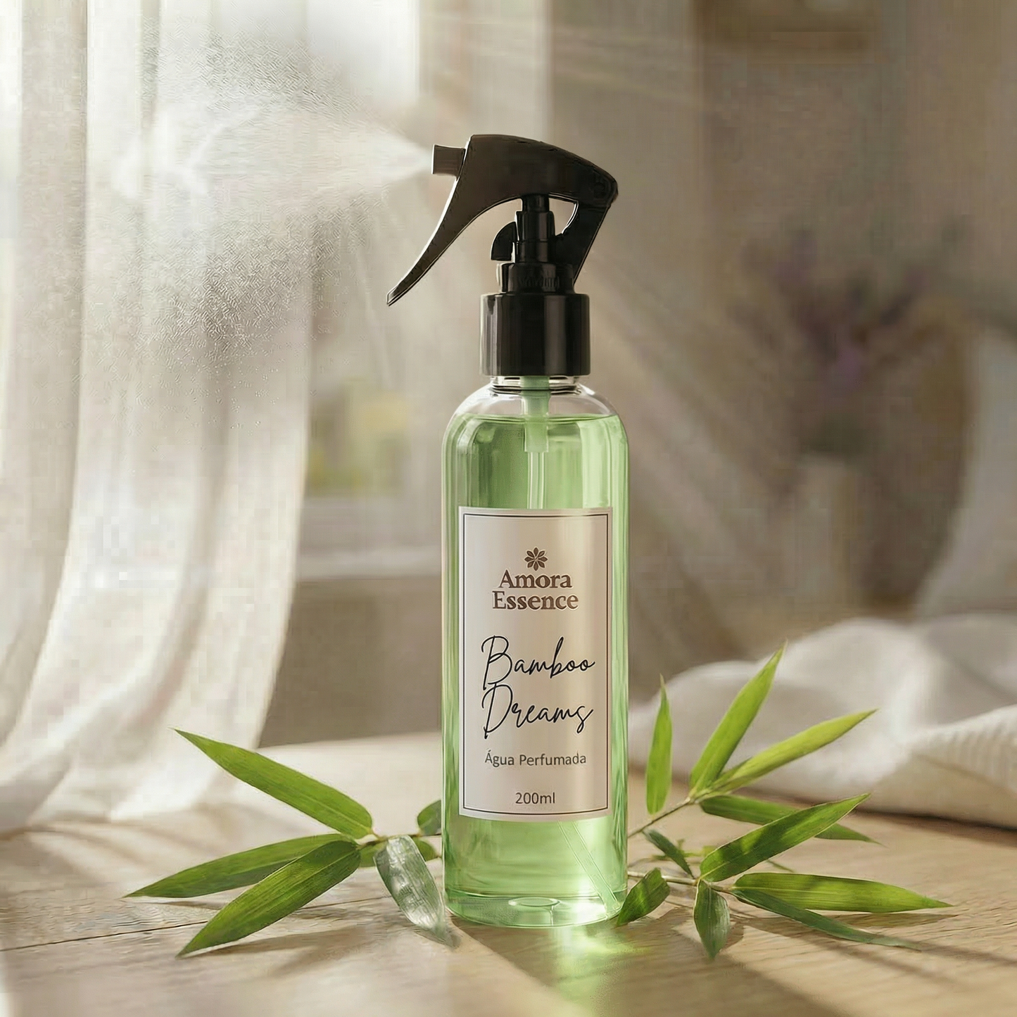 Água Perfumada Para Tecidos e Lençóis 200ml