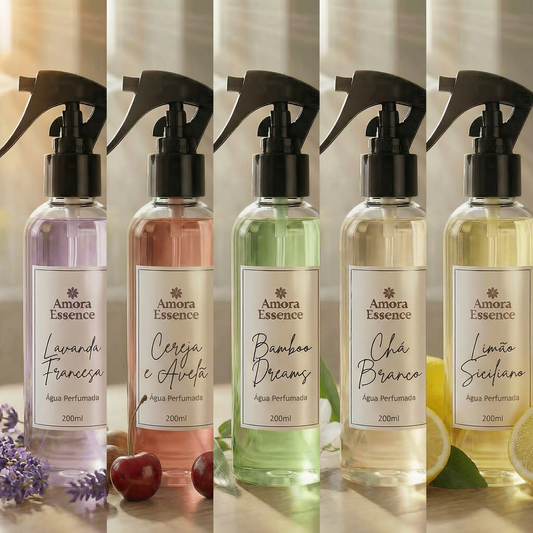 Água Perfumada Para Tecidos e Lençóis 200ml
