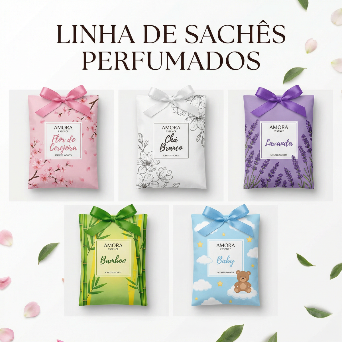 Sachê Perfumado Aromático 15g Guarda Roupas Carros Gavetas