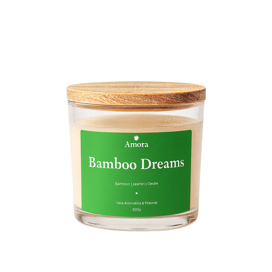 Vela Bamboo Dreams | 30 horas (Tranquilidade)