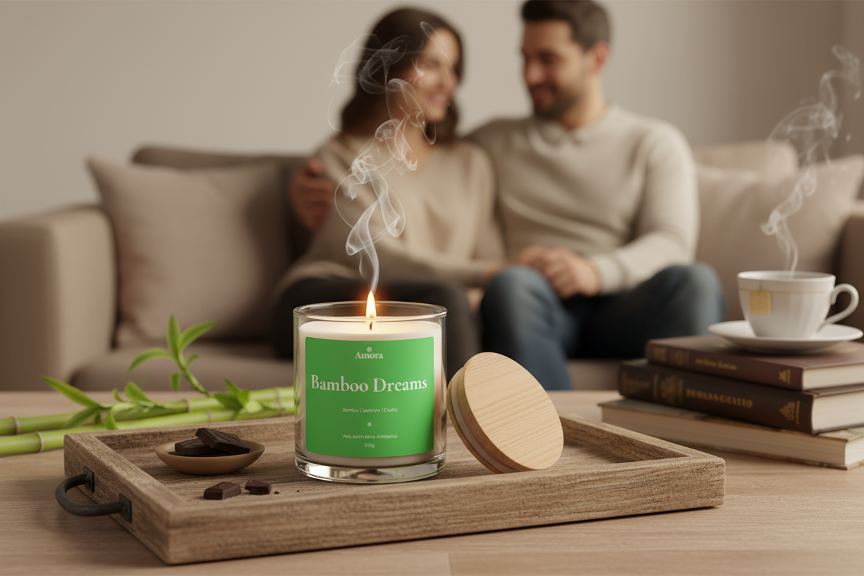 Vela Bamboo Dreams | 30 horas (Tranquilidade)